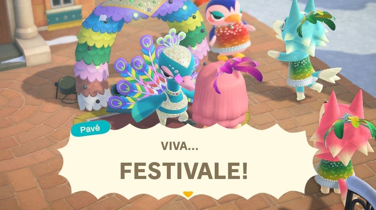 Animal Crossing Festivale event How to get feathers, Rainbow Feathers
